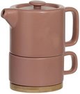 Arbatinukas su puodeliu keramikinis 400 ml molio sp. Secret de Gourmet 160724B