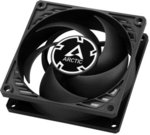 ARCTIC P8 PWM PST Pressure-Optimised Fan, 4-pin, 80mm, Black