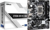 ASRock B760M-HDV/M.2 D4 Processor family Intel, Processor socket LGA1700, DDR4 DIMM, Memory slots 2, Supported hard disk drive interfaces SATA, M.2, Number of SATA connectors 4, Chipset Intel B760, Micro ATX