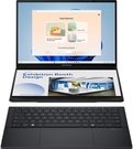 Asus Zenbook Duo UX8406CA-PZ009W | Basalt Gray | 14 " | OLED | Touchscreen | 3K | 2880 x 1800 pixels | Glossy | Intel Core Ultra 9 | 285H | 32 GB | LPDDR5X | Solid-state drive capacity 2000 GB | Intel Arc Graphics | Windows 11 Home | 802.11be | Bluetooth version 5.4 | Keyboard language English