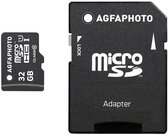 AgfaPhoto Mobile High Speed 32GB MicroSDHC Class 10 + Adapteris