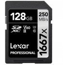 LEXAR PROFESSIONAL SDHC / SDXC 1667X UHS-II 128GB