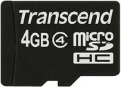 Transcend MicroSDHC 4GB Class 4