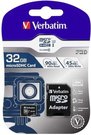 Verbatim microSDHC Pro 32GB Class 10 UHS-I incl Adapter