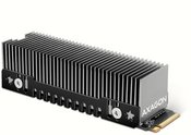 AXAGON Aluminum passive cooler for single and double-sided M.2 SSDs size 2280, height 24 mm | CLR-M2XT