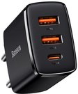 BASEUS Compact Quick Charger 2U+C 30w EU Black