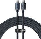 Baseus Crystal Shine cable USB-C to USB-C, 100W, 1.2m (black)