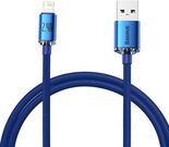 Baseus Crystal Shine cable USB to Lightning, 2.4A, 1.2m (blue)