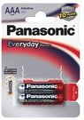 Alkaline batteries Panasonic EVERYDAY LR03-2BP