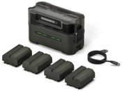 Tilta NP-FZ100 Charging Station Battery Kit (4 Batteries) - Green