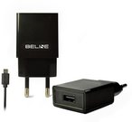 Beline Travel charger USB + microUSB 1A black