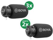 Boya Special discount kit 3x BY-DM100 and 2x BY-DM200