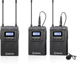 BOYA WM8 pro kit 2 dviejų kanalų bevieliai mikrofonai