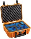 BW OUTDOOR CASE TYPE 1000 FOR GOPRO HERO 9 BUNDLE, ORANGE