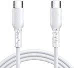 Cable Flash Charge USB C to USB-C SA26-CC3 / 60W / 1m (white)