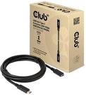 CABLE USB-C TO USB-C 2M/M/F CAC-1529 CLUB3D