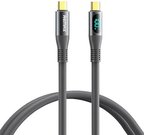Cable USB-C USB-C Remax Zisee, RC-C032, 1,2m, 100W, (grey)
