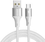 Cable USB Joyroom Light-Speed USB to Micro SA25-AM3, 3A / 1.2m (white)