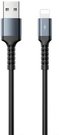 Cable USB-lightning Remax Kayla II,, RC-0C08, 1m, (black)