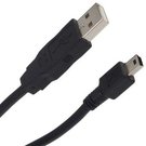 Kabelis USB - USB mini, 1.5m