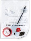 Cablexpert USB-C to HDMI adapter, Black