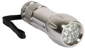 Camelion CT-4004 Aluminium 9-LED torche + 3 x AAA batteries, carrying loop
