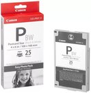 Canon E-P25BW Easy Photo Pack Postcard Size - 25 Prints (Black & White)