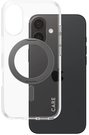 CARE Feature Case | Back cover | Apple | iPhone 16 | Recycled plastic | Transparent | MagSafe