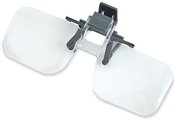 Carson Magnifying Glasses 1.5x (+2.25 Diopter) Clip-On and Flip-Up