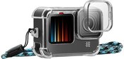 Case with Lens Cap and Neck Strap PULUZ for GoPro Hero 9 / 10 / 11