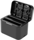 Charging case for batteries and memory cards PULUZ for Insta360 X4 (black)
