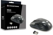 Conceptronic CLLM5BTRVWL Optische Tischmaus mit 6 Tasten