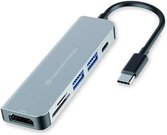 Conceptronic DONN02G 6-in-1 Dockingstation