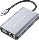 Conceptronic DONN21G 7-in-1 Docking Station