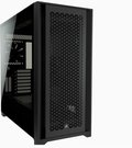 Corsair Computer Case iCUE 5000D Side window, Black, ATX, Power supply included No