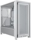 Corsair PC Case | Frame 4000D Modular | White | Mid-Tower | Power supply included No