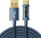 Data Cable to USB-A / Type-C / 3A / 2m Joyroom S-UC027A12 (blue)