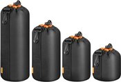 NEEWER 4 Sizes Camera Lens Pouch Bag Orange 10101890