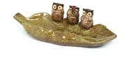 Dekoratyvinė lėštelė keramikinė Trys pelėdos 35x20x11 cm SAVEX