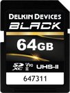 DELKIN SD BLACK RUGGED UHS-II (V90) R300/W250 64GB (NEW)