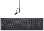 Dell | Collaboration Keyboard | KB525C | Keyboard | Wired | US (QWERTY) | Black | USB-C