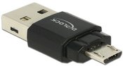 Delock Czytnik kart MICRO USB 2.0 OTG