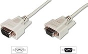 Digitus Data transfer extension cable, D-Sub9/St - D-Sub9/Bu | AK-610203-030-E