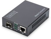 Digitus Gigabit Ethernet Media Converter, SFP SFP Open Slot, without SFP Module DN-82130 SFP, 10/100/1000 Mbps port