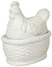 Dubuo Višta gūžtoje keramikinis baltas 19x17x11,5 cm 100222