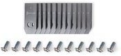 Ecovacs | GOAT GOAT Blade Kit MBK120001 For Ecovacs GOAT G1 ​​Robotic Lawnmower, Blade with screw, 12 pcs