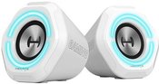 Edifier Gaming Speakers G1000 Bluetooth/USB/AUX, Bluetooth version V5.3, Wireless/Wired, White