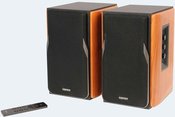 Edifier Professional Bookshelf Speakers R1380DB Brown, Bluetooth, Wireless connection