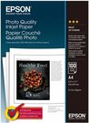 Epson Photo Quality Inkjet Paper A 4, 100 Sheets, 104g S 041061