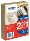 2x 40 Epson Premium Glossy Photo Paper 10x15 cm, 255 g